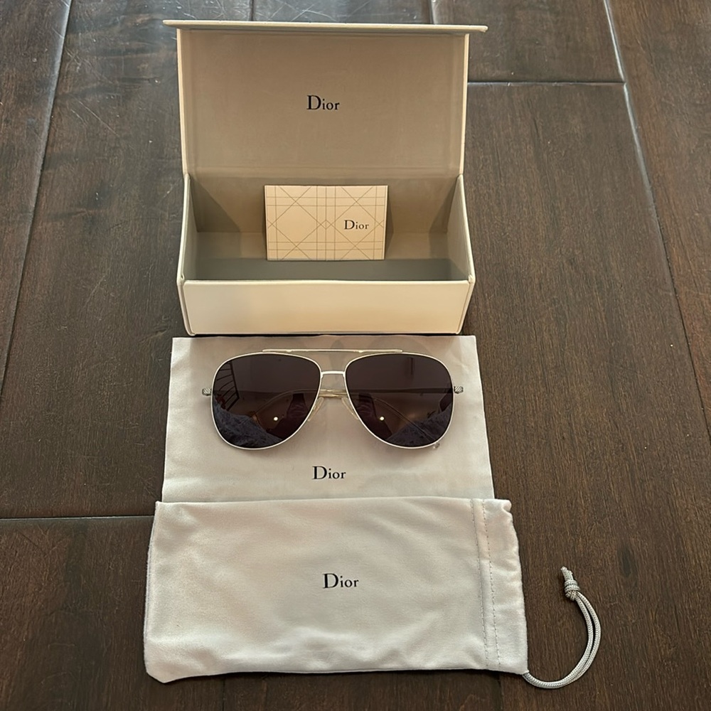 Christian Dior Aviator Sunglasses